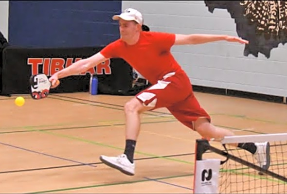 Pickleball Time Machine: What 4.0 Singles looked like in 2019 - David McNally vs. John Brown #TBT