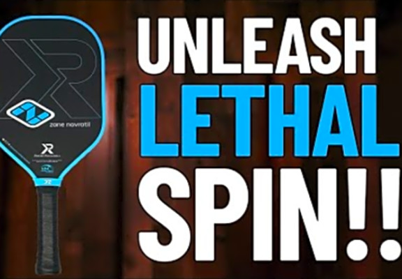 Zane Navratil Signature Paddle - Great SPIN Great Control