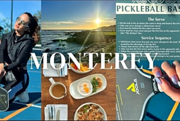 MONTEREY: Pro Pickleball Training, Hyatt Regency Monterey, Pebble Beach Visiting the Aquarium
