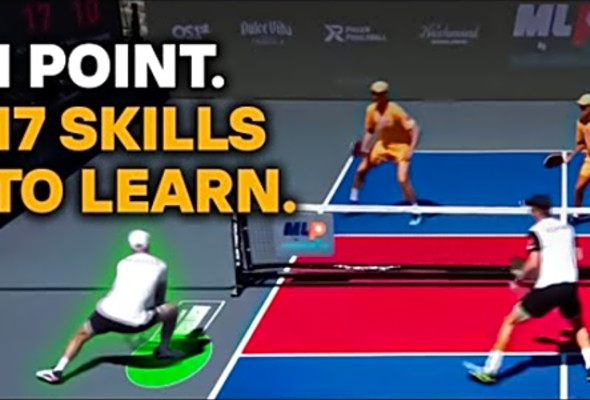 Get 17 TIMES BETTER By Watching This Pro Pickleball Point