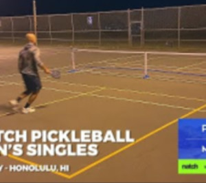 Pickleball Men&#039;s Singles Rec Play - Mike vs Pico