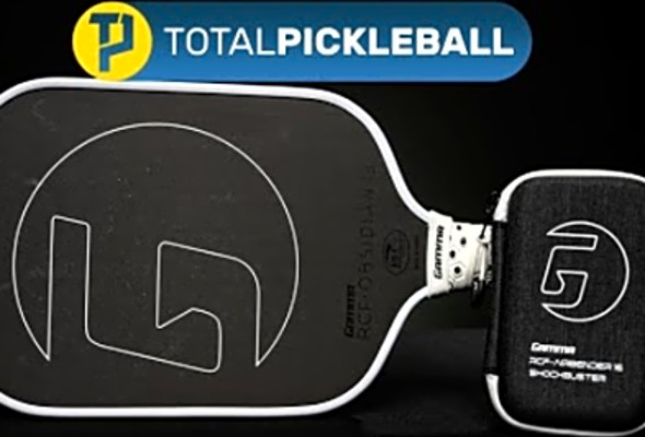 A closer look at the new paddles from Gamma: Obsidian &amp; Airbenders - Total Pickleball VLOG