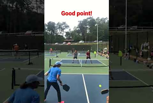 Pickleball highlight #pickleball #pickleballdoubles #smash #rally #yeahthatgreenville #married