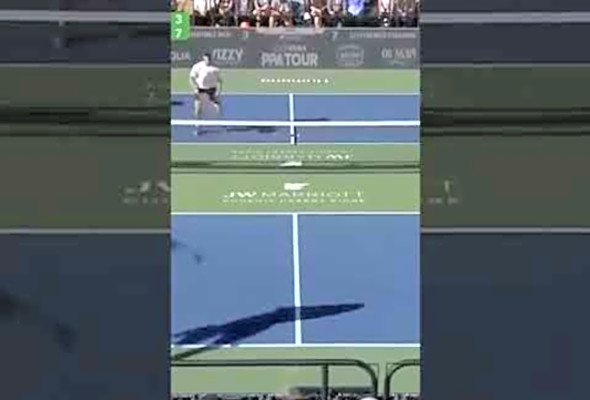 Federico Staksrud are you serious #pickleball #fyp #viralshorts #federicostaksrud #usopen #usa