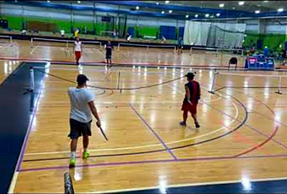 Pickleball Gold Medal Match - 4.0 19 Division - Shaw and Shaw vs. Elliott and Riley