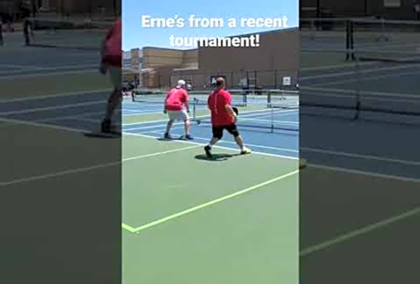 Pair of Ernes from a recent pickleball tournament! Full game videos in my bio!