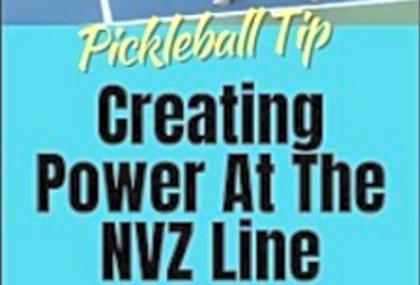 Creating Power NVZ Line - Pickleball Tip - Sarah Ansboury #short