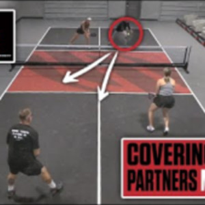 Pickleball Protection Drill: Cover For Your Partner After a Mistake
