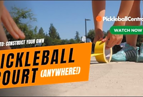 How to Build a Pickleball Court... ANYWHERE!