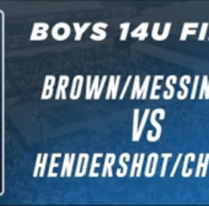 Brown/Messinger v Hendershot/Cheney at the Junior PPA Red Rock Open