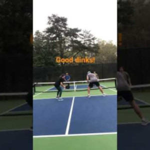 Pickleball dink rally 4/6/22