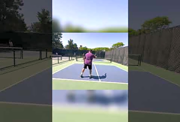 Pickleball PRO Moves: Intense Volleys &amp; Close Calls!