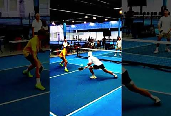 TEEN PHENOM goes Beast Mode PUMP UP MUSIC #pickleball