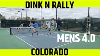 Men&#039;s 4.0 Pickleball Match Dink n Rally 2023