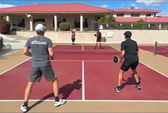 Can the wife and I win one? Islander Pickleball 2/26/2023