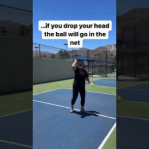 Two Tips For A Great Pickleball Overhead