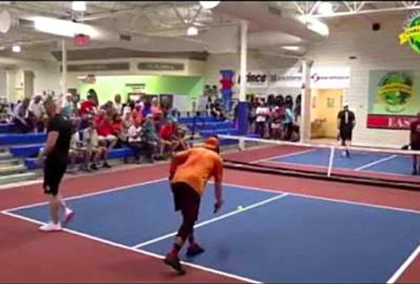 Pickleball Global Challenge Cup 2019 Dominic Catalano &amp; Eden Lica VS Jordan Briones &amp; Dekel Bar