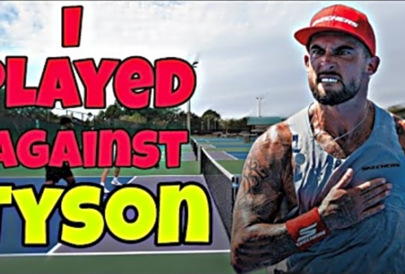 I BATTLED Against Tyson Pickleball Men&#039;s Doubles