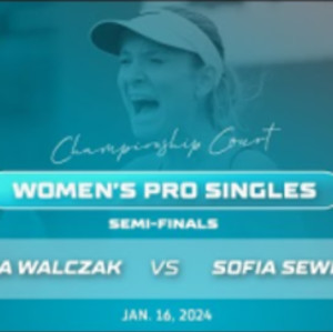 APP Humana Fort Lauderdale Open I Walczak vs Sewing - Women&#039;s Pro Single...