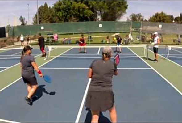 March Madness 2017 Pickleball Tournament WD 4.5 Castle/Shavel vs. Bucher/ Pafford
