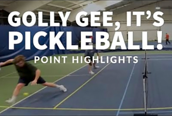 Golly gee willikers, surprise it&#039;s more pickleball!