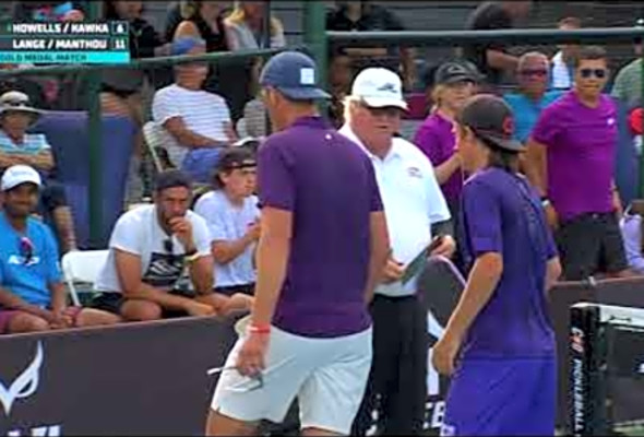 Gold Medal Match: Howells/Kawka v Lange/Manthou - Game Point - Pickleball - APP Tour