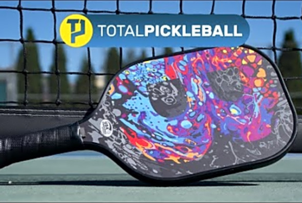 Total Pickleball Paddle Review: Baddle Lancer - Exclusive Oil Slick Cosmetic!