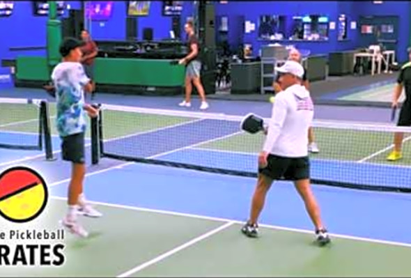 Rising Star Tristan in Pickleball 4.5 Moneyball Tournament