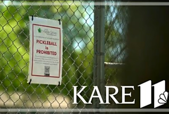Petition circulated after pickleball banned at Maple Grove park over neighbor noise complaints