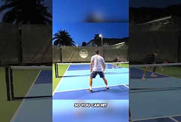 Backhand Slice Dinks In Pickleball