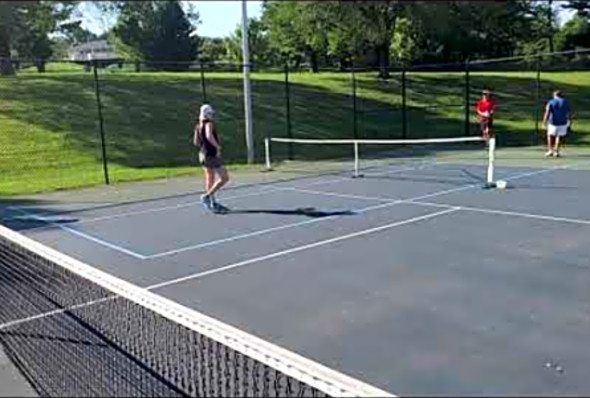 Frank&#039;s pickleball tournament July 26, 2020. 1:8