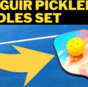 Vinsguir pickleball paddle set amazon review on the court