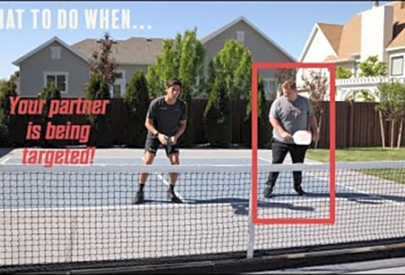 Pickleball - What to do when your partner is targeted!