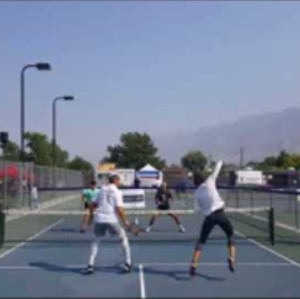 Tereschenko &amp; Johns vs Ansboury McGuffin 2018 Pickleball Tournament of C...