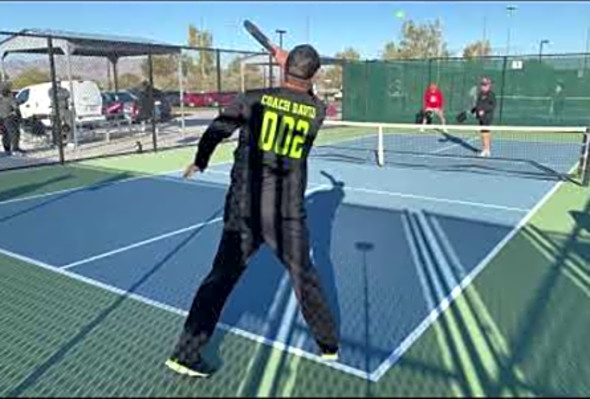 Live pickleball game 2 1/27/23