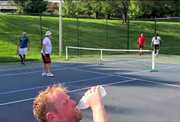 Frank&#039;s pickleball tournament 3:6. August 23, 2020