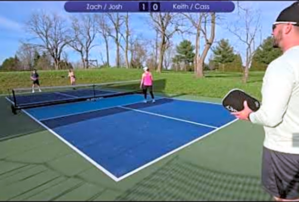 Zach / Josh vs. Keith / Cass - 4.0 Pickleball Match