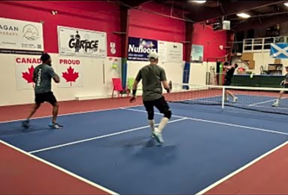 DELAM DRIVE TO THE FACE (Paddle Saved Life) - 5.0 Pickleball HIGHLIGHTS
