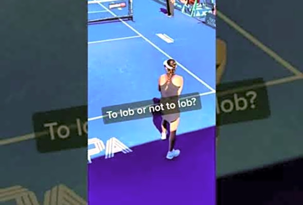 Celebrtiy Pickleball Tournament: Regina and Yana deployed a lob strategy.. Things got heated!