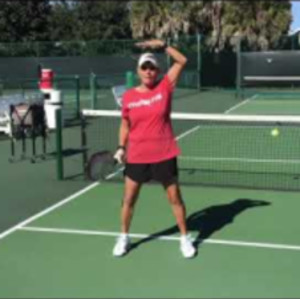 Pickleball: &quot;Defending Backhand High Dink Attack&quot;, Deb Harrison