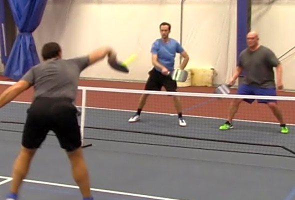 STL Advanced Pickleball-Zac Shook/Doug Lorella v Jack Rubenstein/Rich Geenen