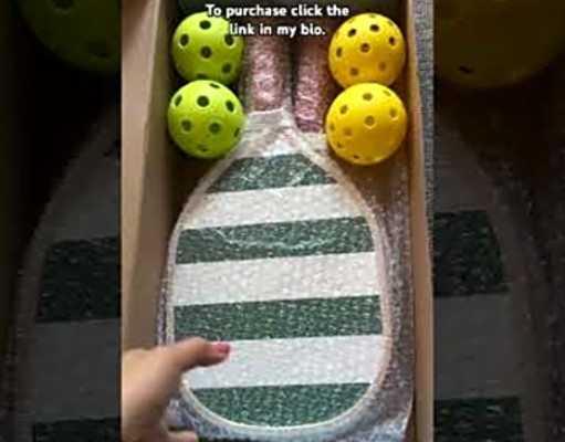 Unboxing my new pickleball paddles set