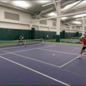 Stone/Maurer vs Savant/Edwards Gold Medal Match pickleball game 1 - scor...