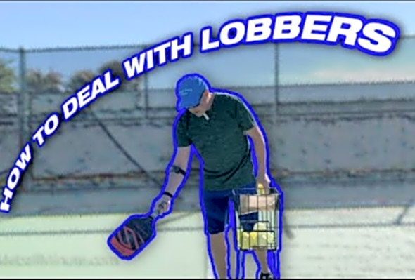 How to deal with LOBBERS - Pickleball Minute