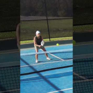 NET CORD WINNER? #pickleballhighlights #pickleballcommunity #pickleballd...