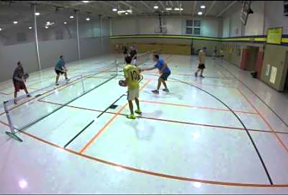 Week 3 Game 2 Fall 2015 Pickleball Ladder League