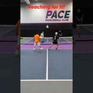 Reaching for It! #thepickleballrunner #pickleball #highlights #picklebal...