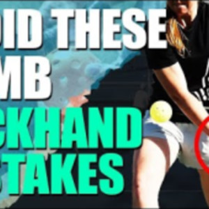 Learn These Unique Backhand Pickleball Strategies &amp; Crush Your Friends N...