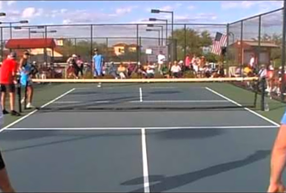 2011 USAPA PICKLEBALL MIXED OPEN SEMI FINALS