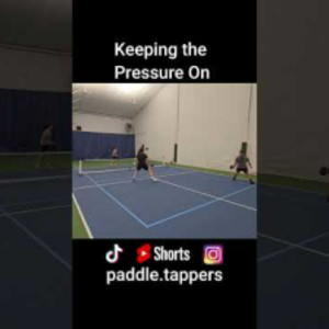 Keeping the Pressure On #pickleballhighlights #pickleballdoubles #mlp #ppa
